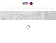 Tablet Screenshot of corrosionproducts.com